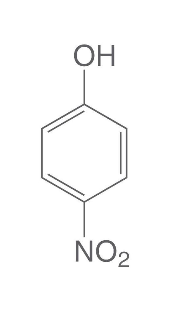4-Nitrophenol, min. 99 %, for synthesis, 25 g, glass