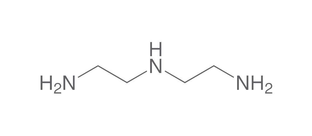 Diethylene triamine, min. 98 %, for synthesis, 1 l, glass