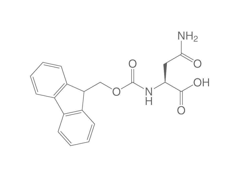 Fmoc-L-Asparagine, PEPTIPURE®, min. 98,5 %, für die Biochemie, 100 g, glass