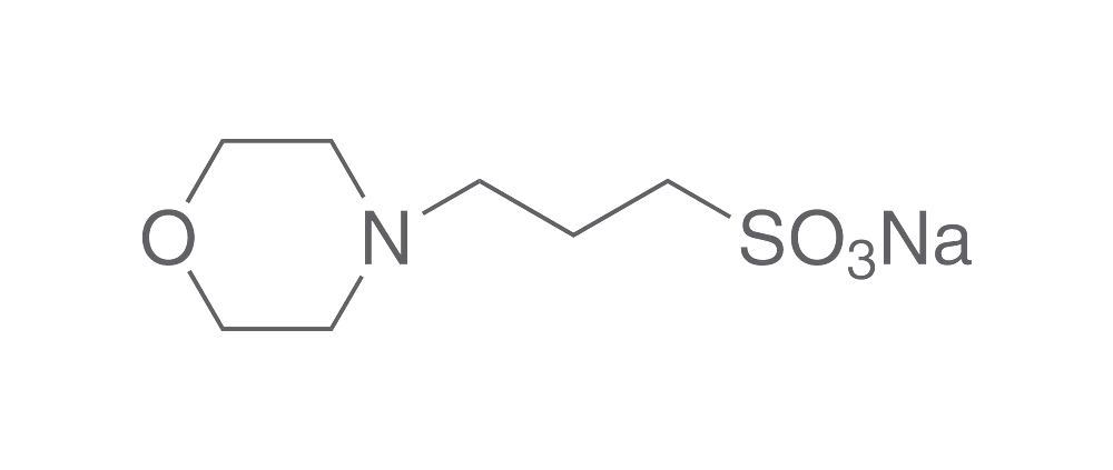MOPS sodium salt, PUFFERAN®, min. 99 %, 25 g, plastic
