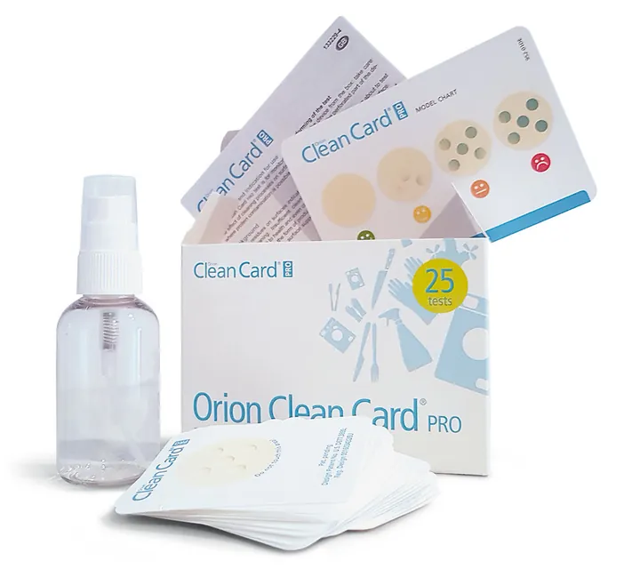 Orion Clean Card® PRO Kit de pornire, pentru controlul igienei, 1 kit, carton — Carl Roth, cod 0071.1