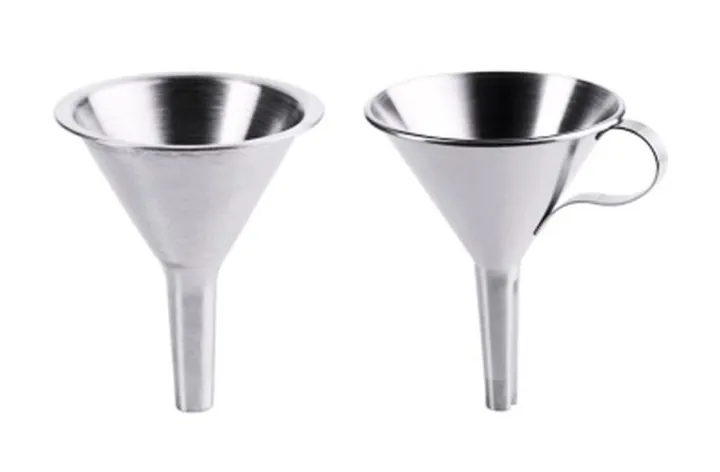 Pâlnie Rotilabo®-lab, oțel inoxidabil 18/10, Ø ieșire 13 mm, Ø exterior superior 94 mm — Carl Roth, cod 0164.1