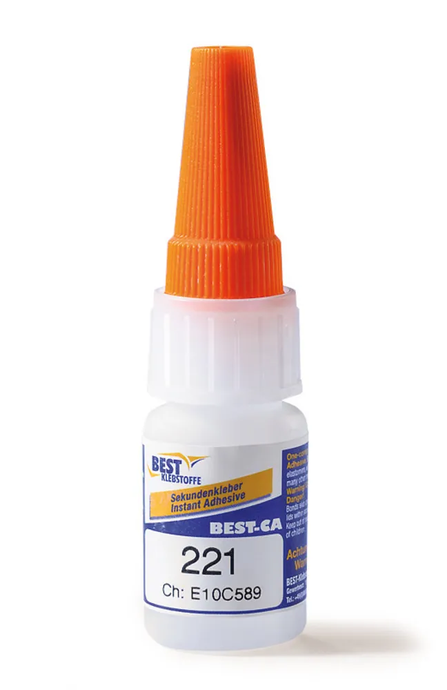 Adeziv instant monocomponent CA 221, pe bază de cianoacrilat, 10 ml, flacon cu dozator — Carl Roth, cod 0258.1