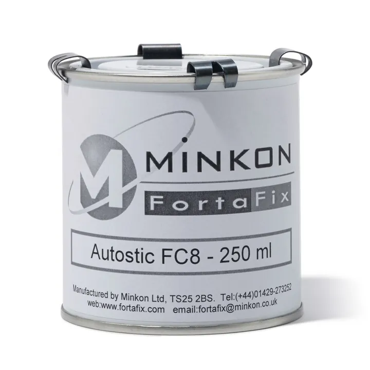 Autostic FC8, pentru ceramică, sticlă, metal, cuarț, kit adeziv până la +1000 °C, 500 g — Carl Roth, cod 0279.1