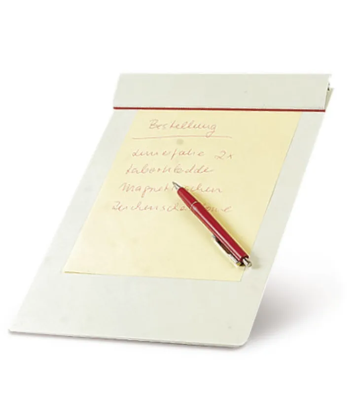 Suport pentru blocnotes, plastic, potrivit pentru format până la DIN A4, 1 buc. — Carl Roth, cod 0382.1