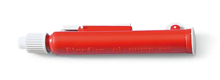 Pompe pentru pipete pi-pump® 2500, roșu, plastic, pentru pipete de până la 25 ml, 1 buc. — Carl Roth, cod 0387.1