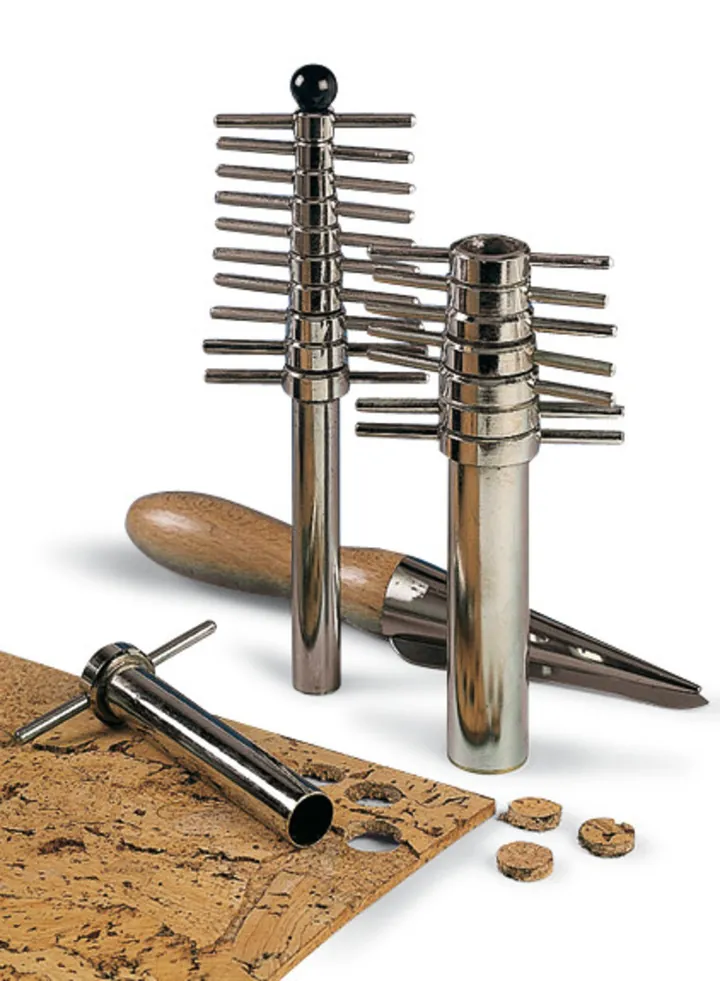 Perforator de dopuri manual, Alamă, Ø de 5-26 mm, 1 set — Carl Roth, cod 0581.1