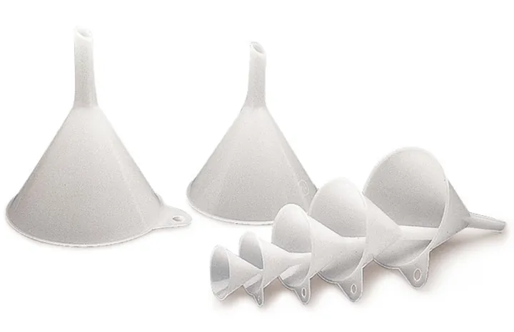 Pâlnie Rotilabo®-plastic, HDPE, Ø superior 60 mm, înălțime 80 mm, 1 bucată — Carl Roth, cod 0584.1