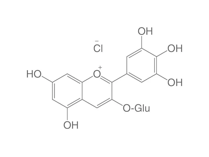 Clorură de delfinidin-3-glucozidă, ROTICHROM® HPLC, 10 mg, sticlă — Carl Roth, cod 0644.1