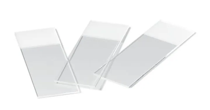 Lame de microscop standard, sticlă sodocalcică, tăiate, grosime 1 mm, 50 bucăți — Carl Roth, cod 0656.1