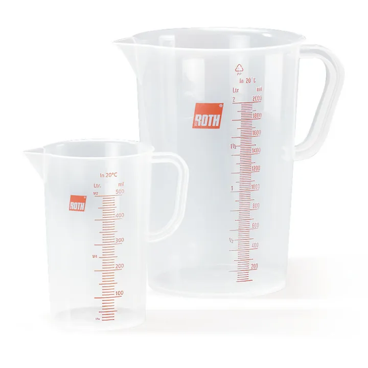 Rotilabo®-measuring pahar Berzelius, PP, 2000 ml, 1 bucată — Carl Roth, cod 0768.1