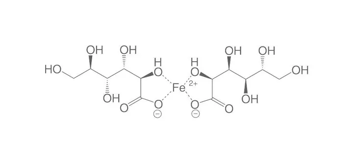 Gluconat de fier(II) dihidrat, min. 97 %, p.a., 1 kg, plastic — Carl Roth, cod 0800.2
