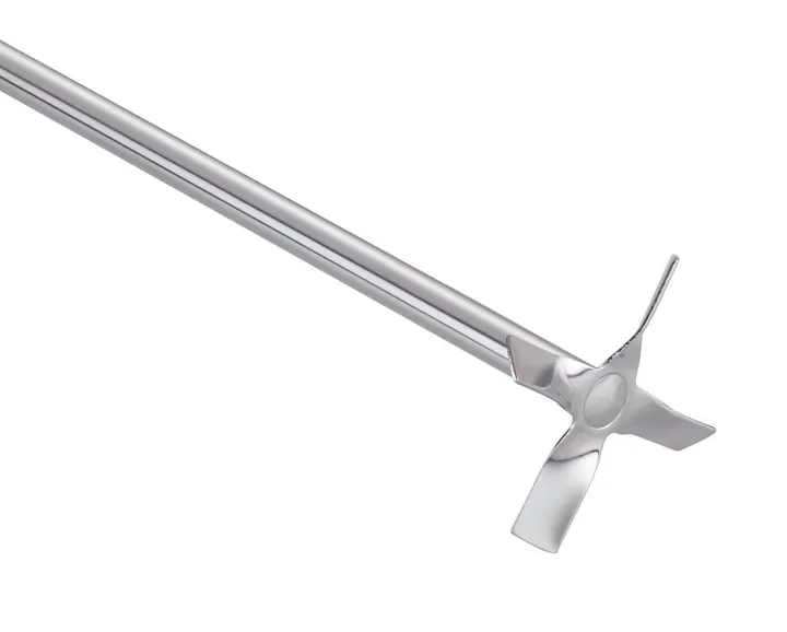 Paletă de agitare, elice, cu 4 palete, agitator Ø 50 mm, lungime ax 350 mm — Carl Roth, cod 0867.1