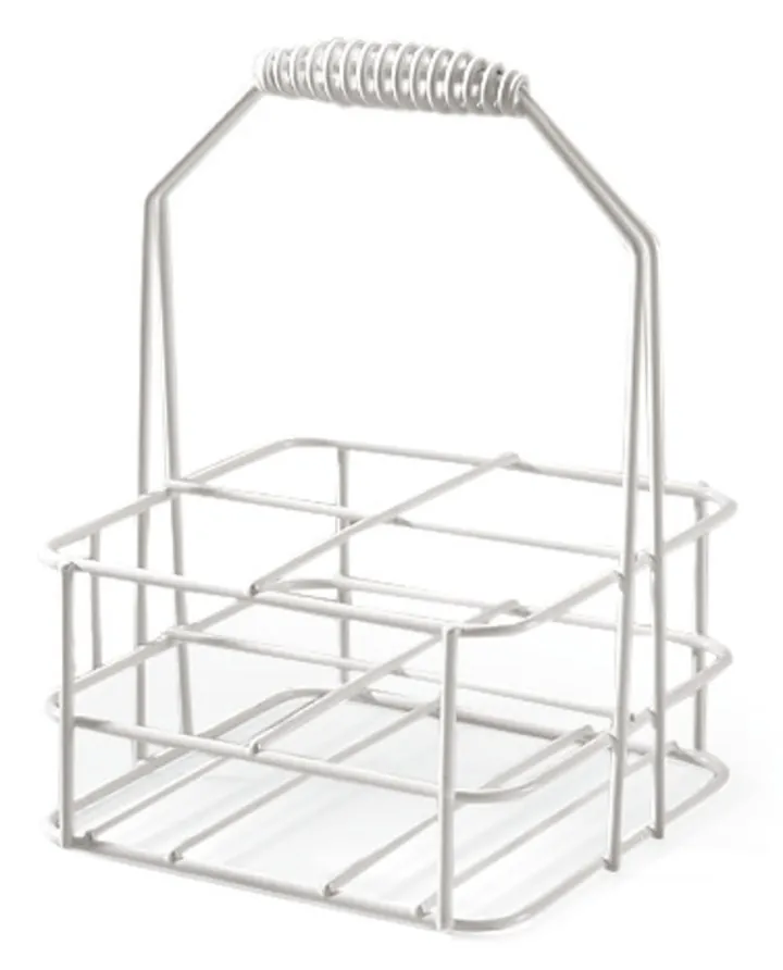 Coș pentru sticle, 4 x 1 l, lățime compartiment 105 x 105 mm, 1 buc. — Carl Roth, cod 0869.1