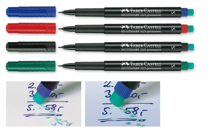 Set pixuri cu cerneală rezistentă la apă, câte 2 pixuri negre, albastre, verzi, roșii, 1 set — Carl Roth, cod 0883.1