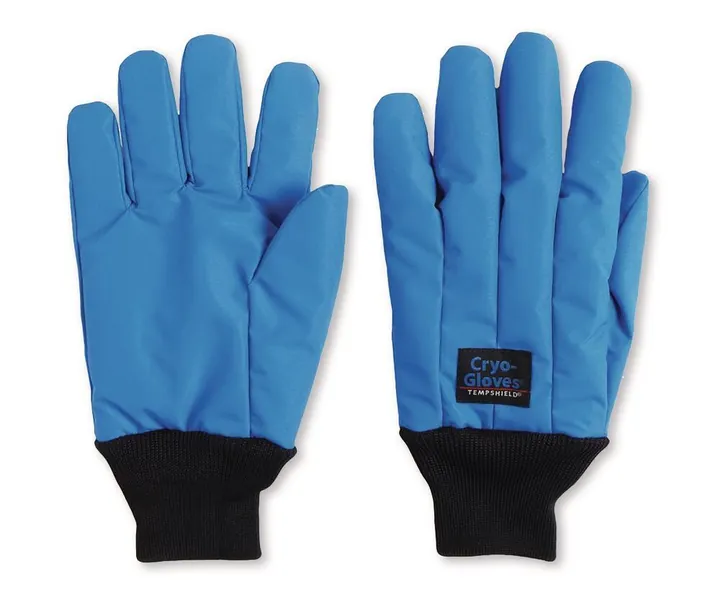 Cryo-Gloves® mănuși de protecție termică, Cu manșetă tricotată, albastre, mărimea M, 1 pereche — Carl Roth, cod 0923.1