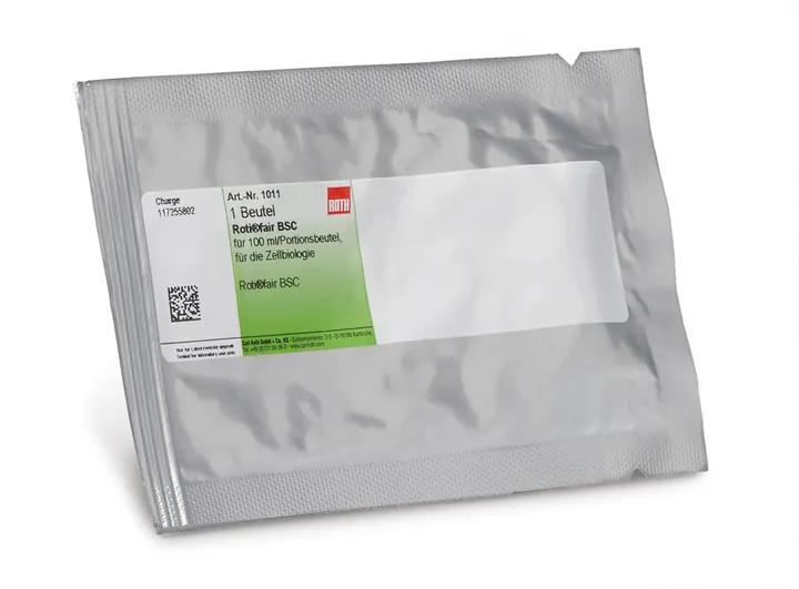 ROTI®fair BSC, pentru 100 ml / plic, 10 buc(ăți), cutie — Carl Roth, cod 1011.1