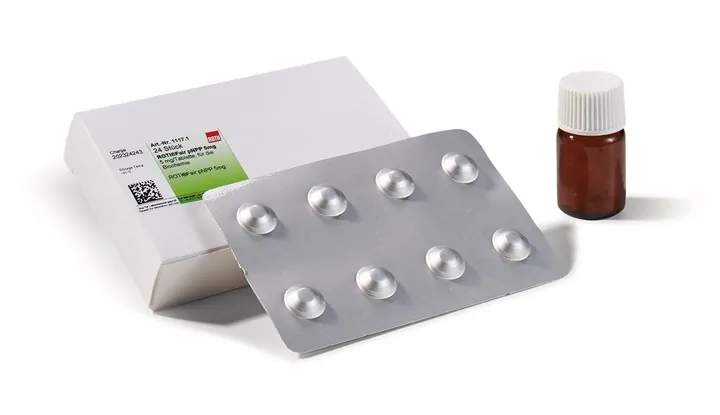 ROTI®fair pNPP 5 mg, 5 mg / tabletă, pentru biochimie, 100 unitate(ăți), plastic — Carl Roth, cod 1117.3