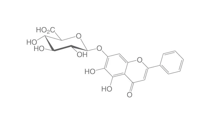Baicalin, ROTICHROM® HPLC, 20 mg, sticlă — Carl Roth, cod 1121.1