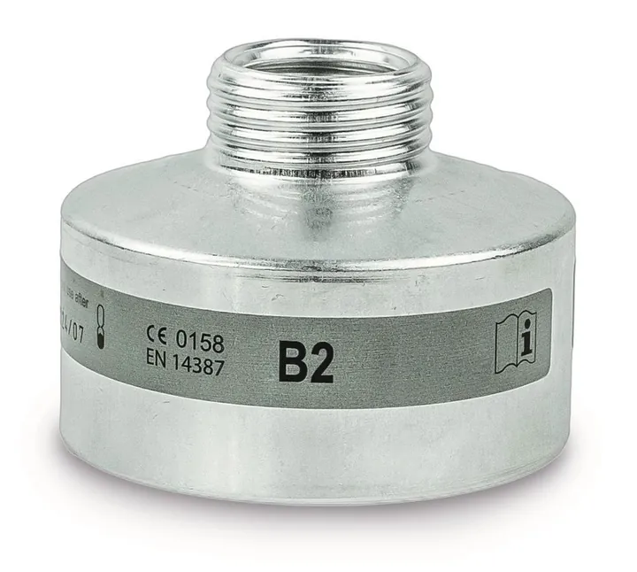 Filtru de protecție respiratorie, gri, EN 14387, tip B2, 1 bucată — Carl Roth, cod 1271.1