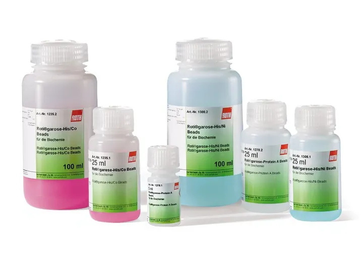 ROTI®Garose-His/Ni Beads, pentru biochimie, 100 ml, plastic — Carl Roth, cod 1308.2