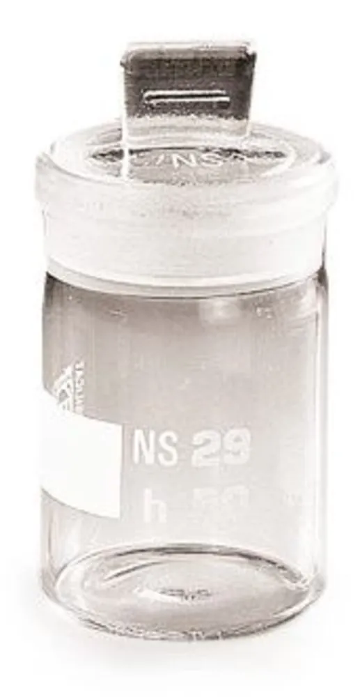 Flacon Rotilabo®-weighing, sticlă borosilicată, înalt, cu capac, NS 29/11, 20 ml — Carl Roth, cod 1365.1