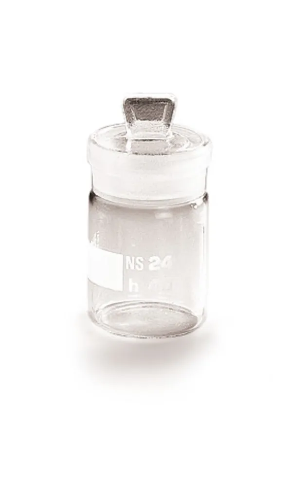 Flacon Rotilabo®-weighing, sticlă borosilicată, înalt, cu capac, NS 24/11, 10 ml — Carl Roth, cod 1366.1