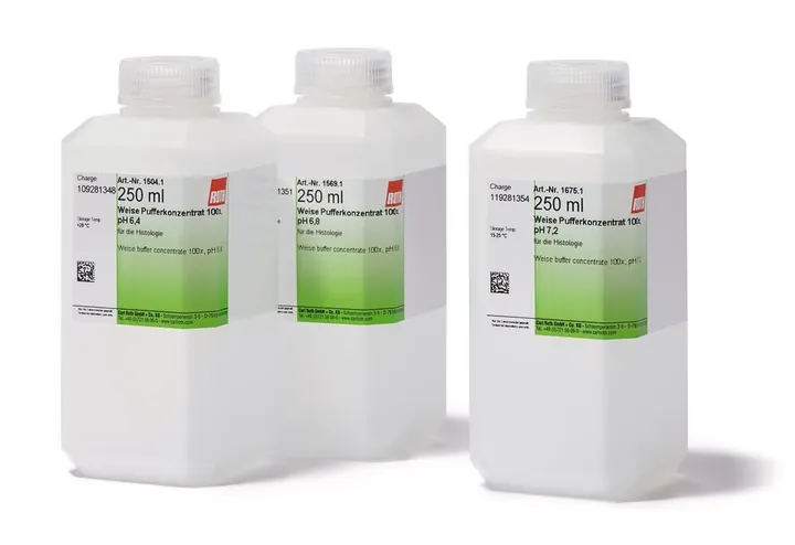 Concentrat de tampon Weise 100x, pH 6.8, pentru histologie, 250 ml, plastic — Carl Roth, cod 1569.1