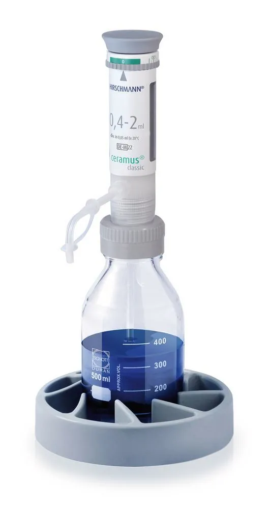 Dozator ceramus® clasic, piston ceramic, 0.4 - 2.0 ml, 1 bucată — Carl Roth, cod 1592.1