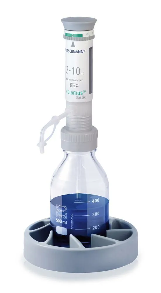 Dozator ceramus® clasic, piston ceramic, 2.0 - 10.0 ml, 1 bucată — Carl Roth, cod 1594.1