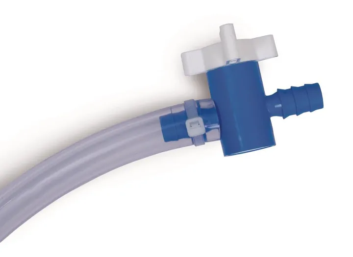 Tub de turnare cu robinet, PVC, 1.2 m, pentru pompă de butoi PP, 1 buc. — Carl Roth, cod 1788.1