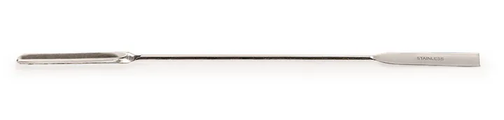 Spatulă dublă de chimist, oțel inoxidabil, W 6 mm, L 150 mm, 5 bucăți — Carl Roth, cod 1902.1