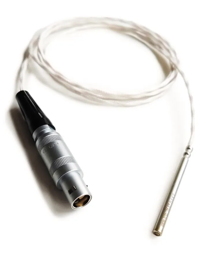 Senzor de temperatură Pt 100, Pentru cabluri de încălzire, l 50 mm, senzor Ø 4mm, 1 buc. — Carl Roth, cod 1A2P.1