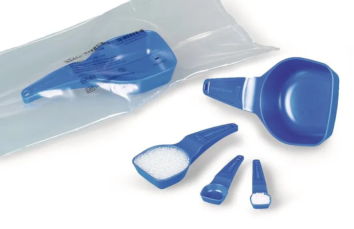 Lingurițe de măsurare PS, albastre, sterile, 15 ml, 100 bucăți — Carl Roth, cod 1A46.1