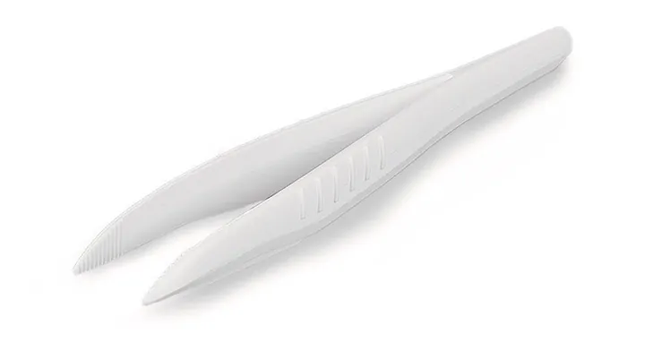 Pensetă de unică folosință 130 mm SteriPlast®, dreaptă, ascuțită, sterilă, 100 bucăți — Carl Roth, cod 1A56.1