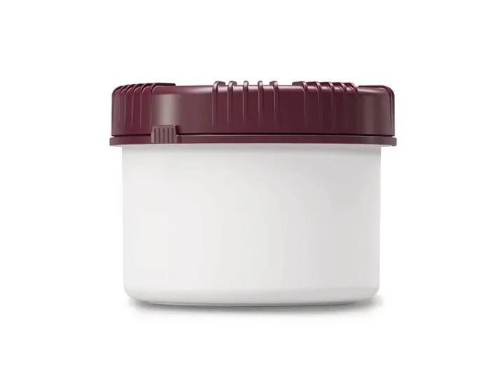 Borcan cu gât larg Packo, alb, HDPE, Cu capac filetat și dop, 500 ml, 10 buc. — Carl Roth, cod 1A5L.1