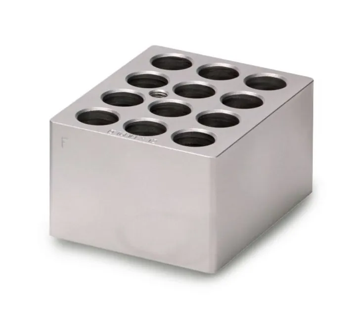 Bloc interschimbabil pentru SBH200D, Pentru 4 eprubete Ø 30 mm, 75 x 95 x 50 mm — Carl Roth, cod 1A7T.1