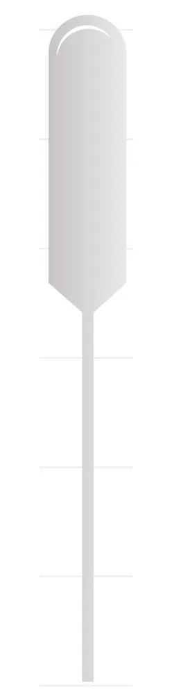 Pipete Pasteur negradate, 10 ml, cu tijă îngustă, 250 buc. — Carl Roth, cod 1CCC.1