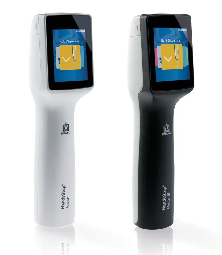 Pipetă dozatoare HandyStep® touch S, Multidozator electr. cu baterie, set — Carl Roth, cod 1CE0.1