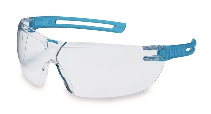 ochelari de protecție x-fit, albastru, lentilă transparentă, 1 unitate — Carl Roth, cod 1CTT.1