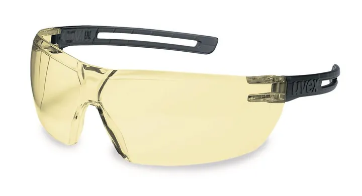 ochelari de protecție x-fit, gri, lentilă galbenă, 1 unitate — Carl Roth, cod 1CTY.1