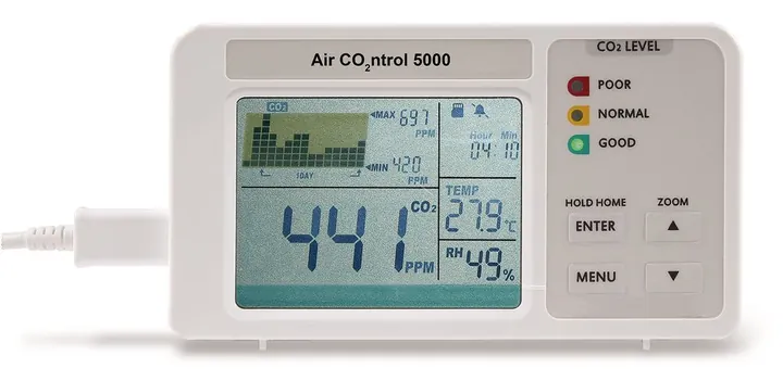 Contor de dioxid de carbon, Air CO2ntrol 5000, 0-5000 ppm, 1 bucată — Carl Roth, cod 1EN4.1