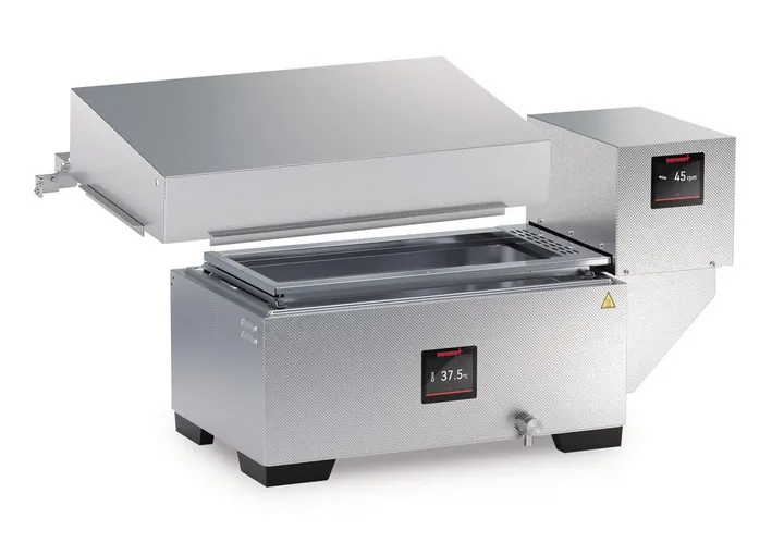 Baie de apă WTB 50 cu agitator, 51 l, 35 până la 160 de curse pe minut, 1 unitate — Carl Roth, cod 1H01.1