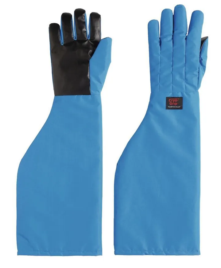 Mănuși Cryo-Grip® cu manșetă, lungime până la umăr, albastru, mărimea S, 1 pereche — Carl Roth, cod 1H75.1