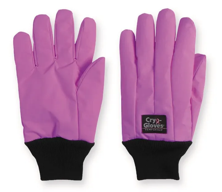 Mănuși de protecție termică Cryo-Gloves®, cu manșetă tricotată, roz, mărimea M, 1 pereche — Carl Roth, cod 1H89.1