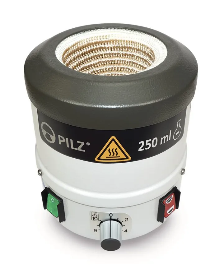 Manta de încălzire Pilz® LP2ER Protect, Două zone de încălzire, până la 450 °C, 250 ml — Carl Roth, cod 1HA3.1