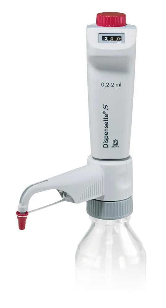 Dispensette® S, digital, fără valvă de recirculare, volum 0.2-2 ml, 1 unitate(ăți) — Carl Roth, cod 1HK7.1