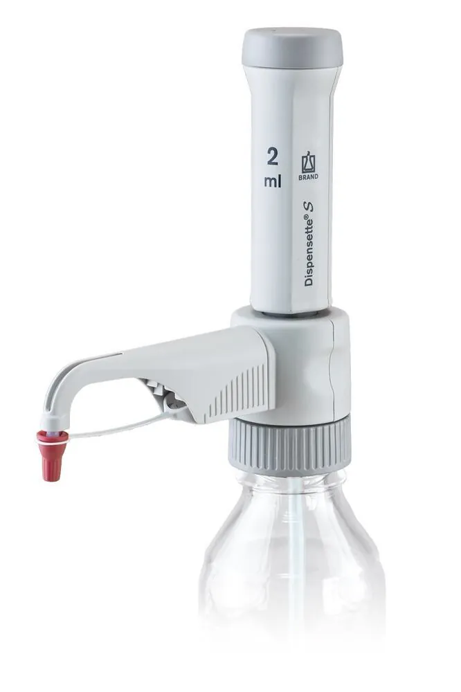 Dispensette® S, Volum fix, fără valvă de recirculare, volum 2 ml — Carl Roth, cod 1HNC.1