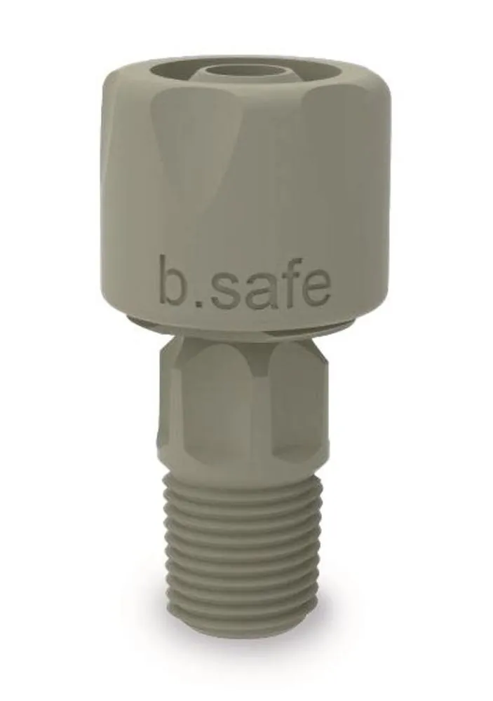 Cuplaj furtun ondulat b.safe, Pentru furtunuri cu diametrul exterior 8.5 mm, 1 bucată — Carl Roth, cod 1HXC.1