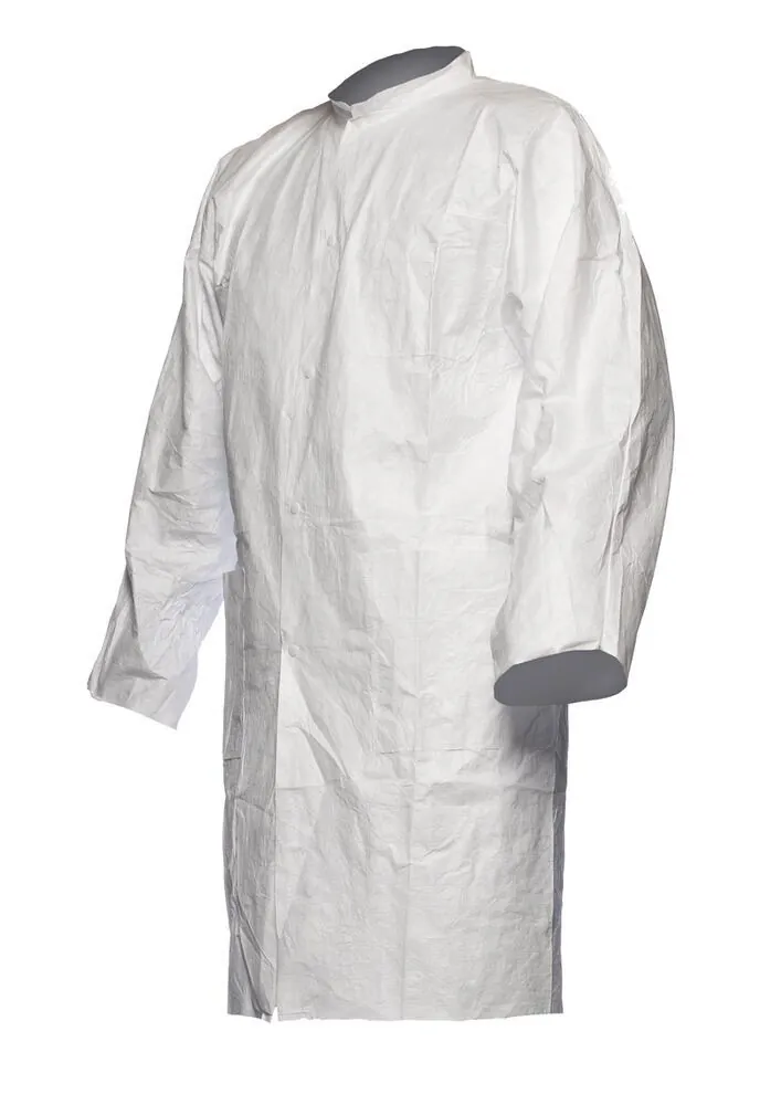 Halat de laborator TYVEK® 500, mărime XL, Cu capse, fără buzunare, 50 unități — Carl Roth, cod 1HY0.1